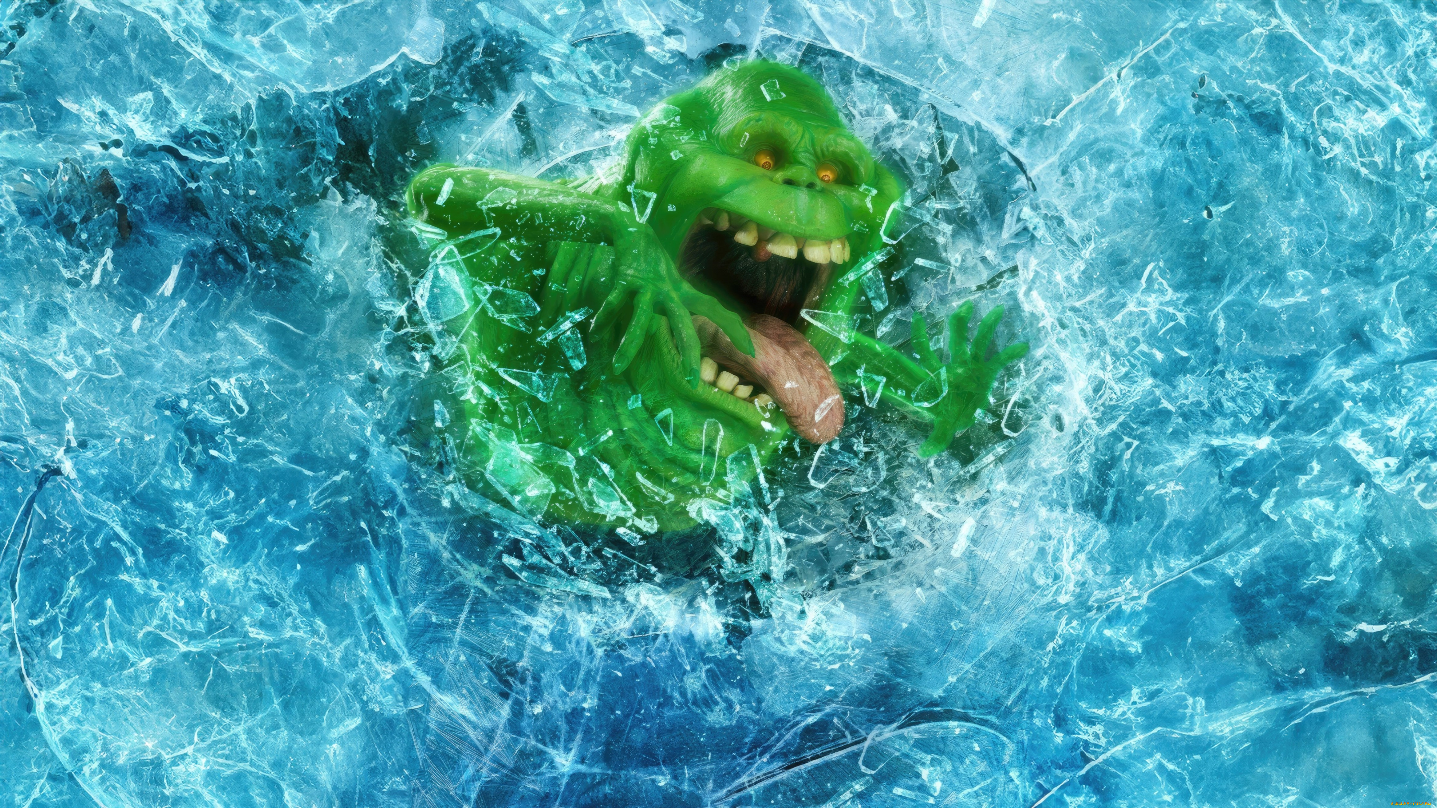  , ghostbusters,  frozen empire, slimer, frozen, empire